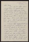 Letter from George B. H. "Red" Stallings to his mother